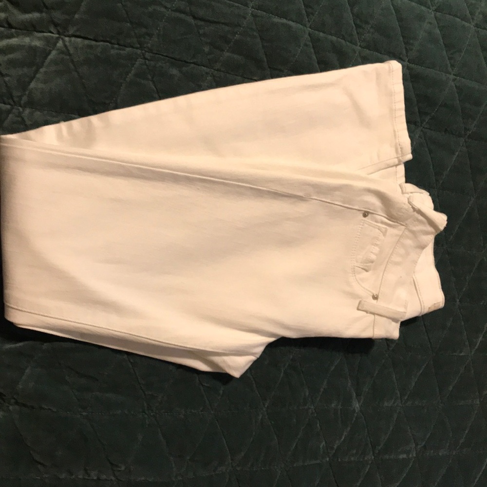 Jessica Simpson White Stretchy Skinny Jeans